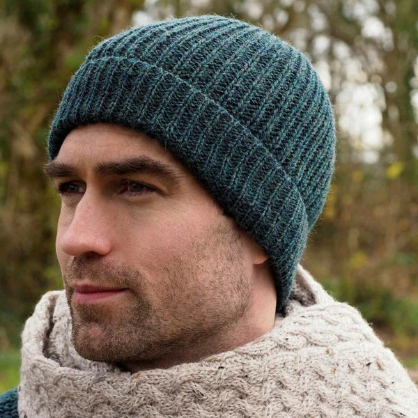 Men’s Classic Rib-Knit Winter Beanie