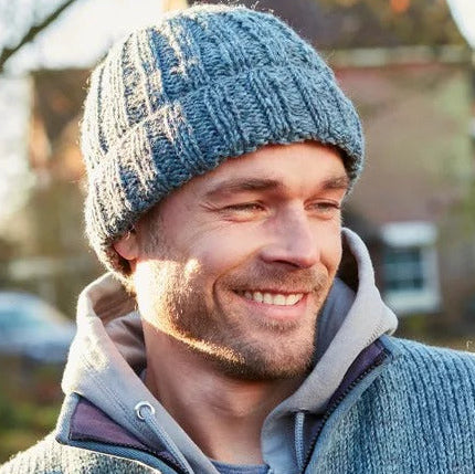 Men’s Classic Rib-Knit Winter Beanie