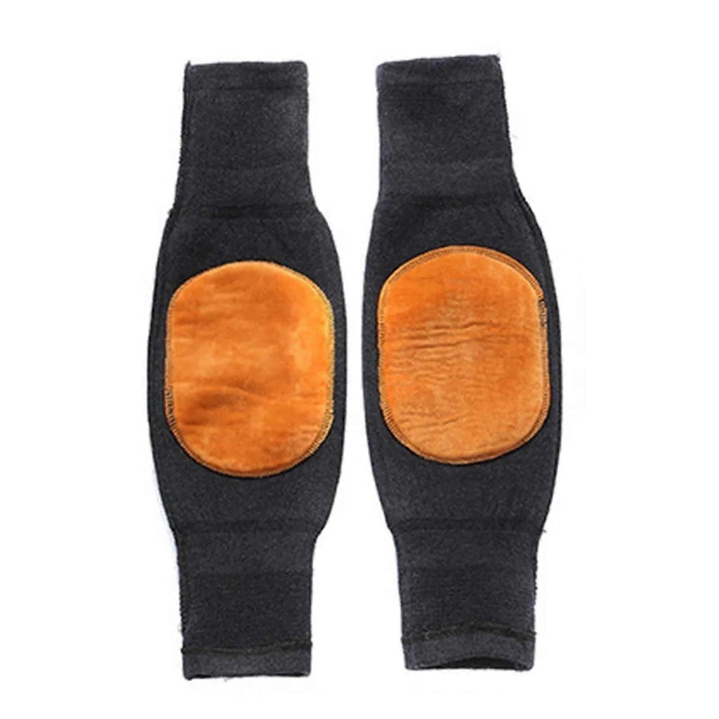 Cozy Woolen Knee Warmers with Padding